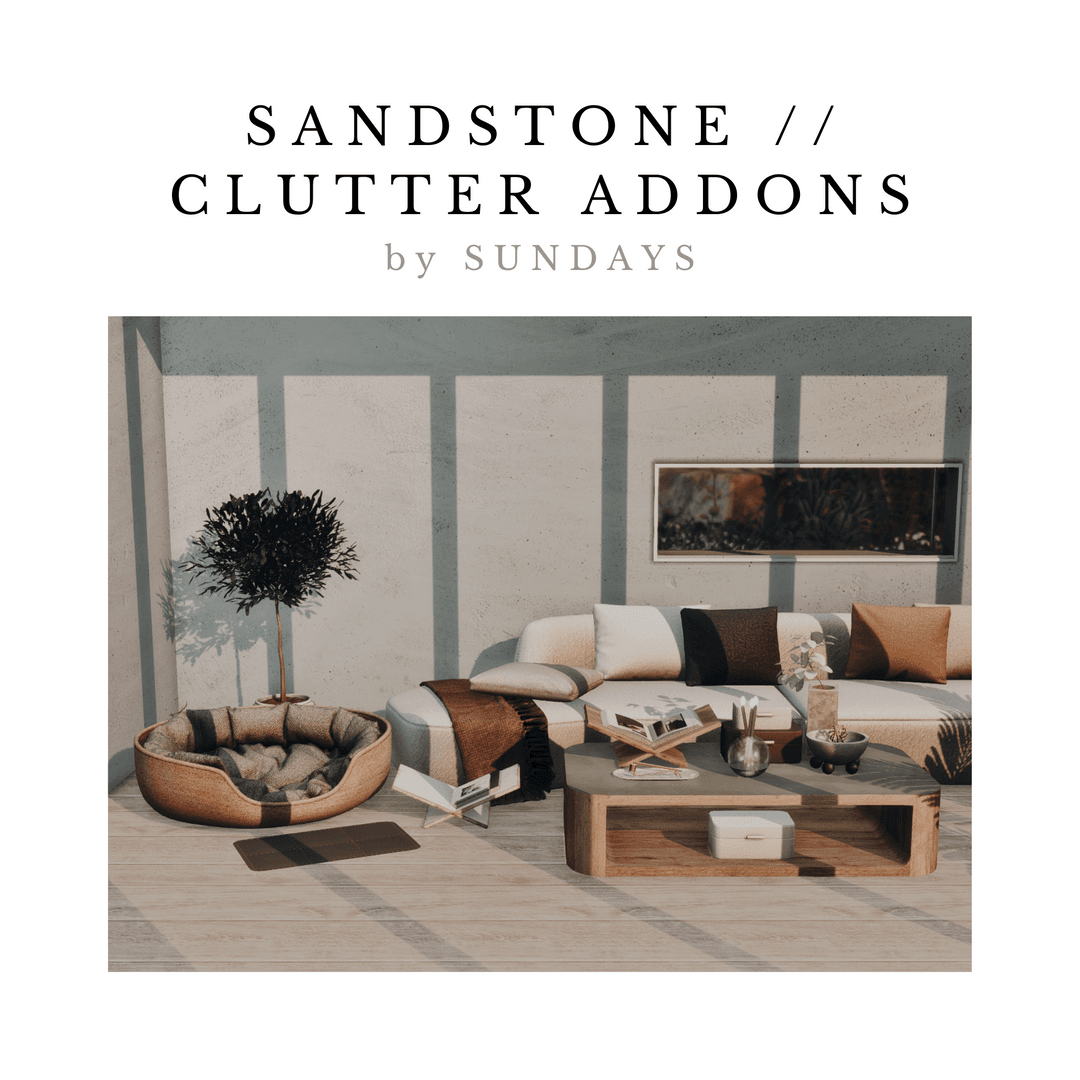 Набор декора Sandstone: Clutter